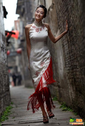 qipao robe chinoise